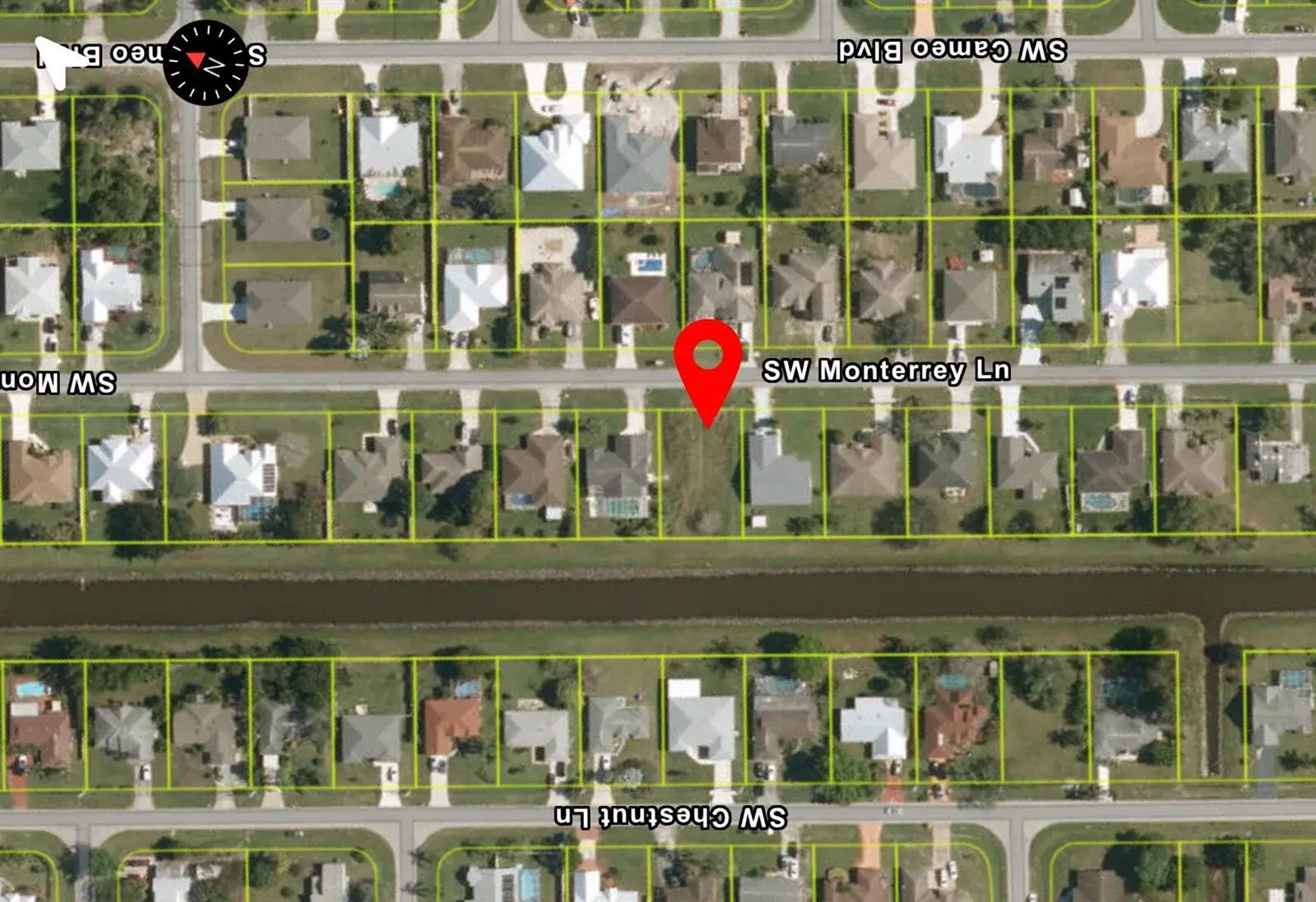 Land/Boat Docks for sale at 2532 SW Monterrey Lane, Port St. Lucie FL 34953