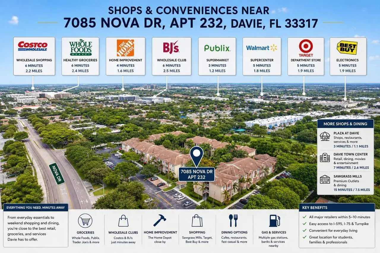 7085 Nova Drive # 232, Davie FL 33317
