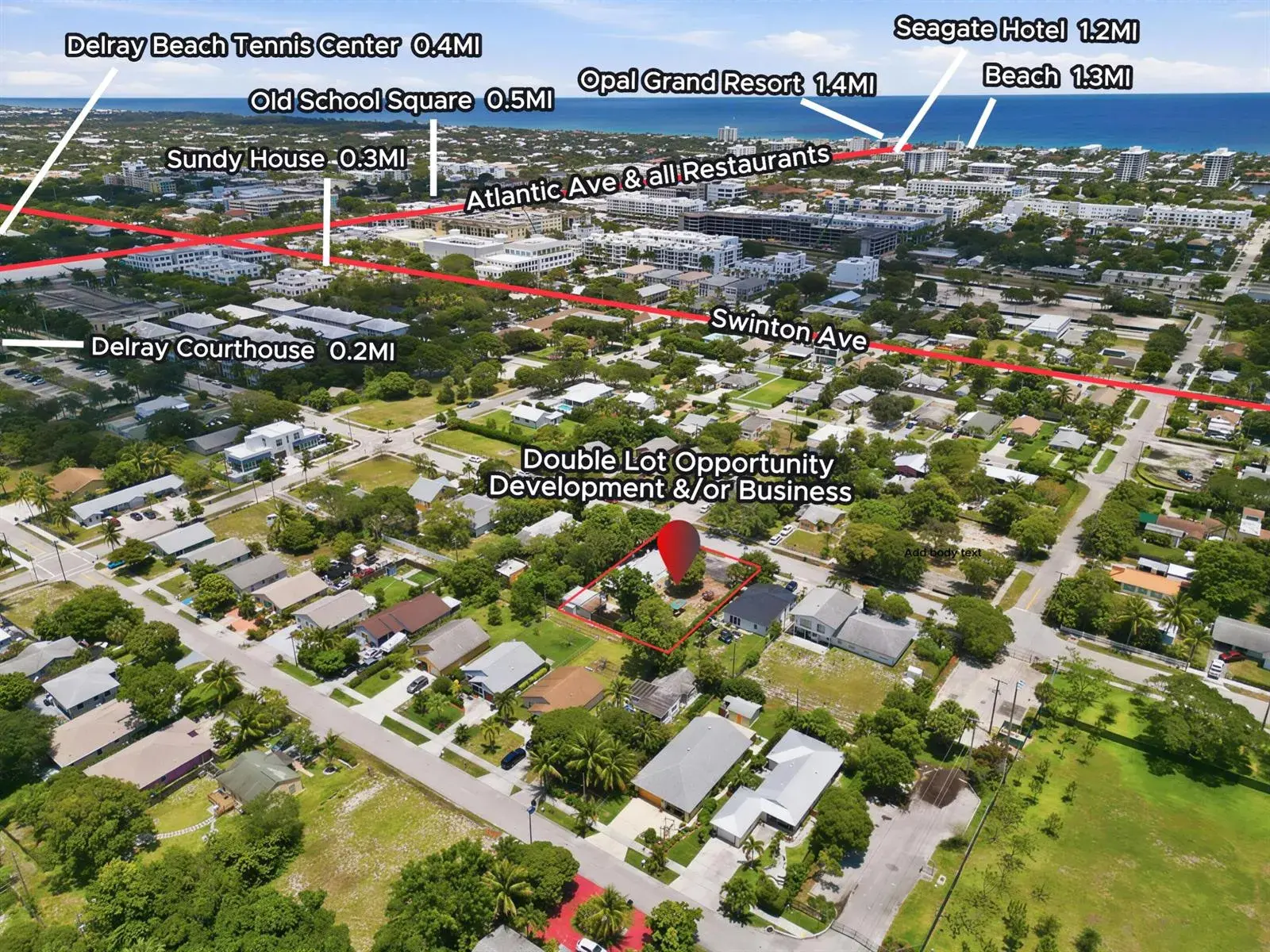 for sale at 216 SW 2nd Avenue, Delray Beach FL 33444