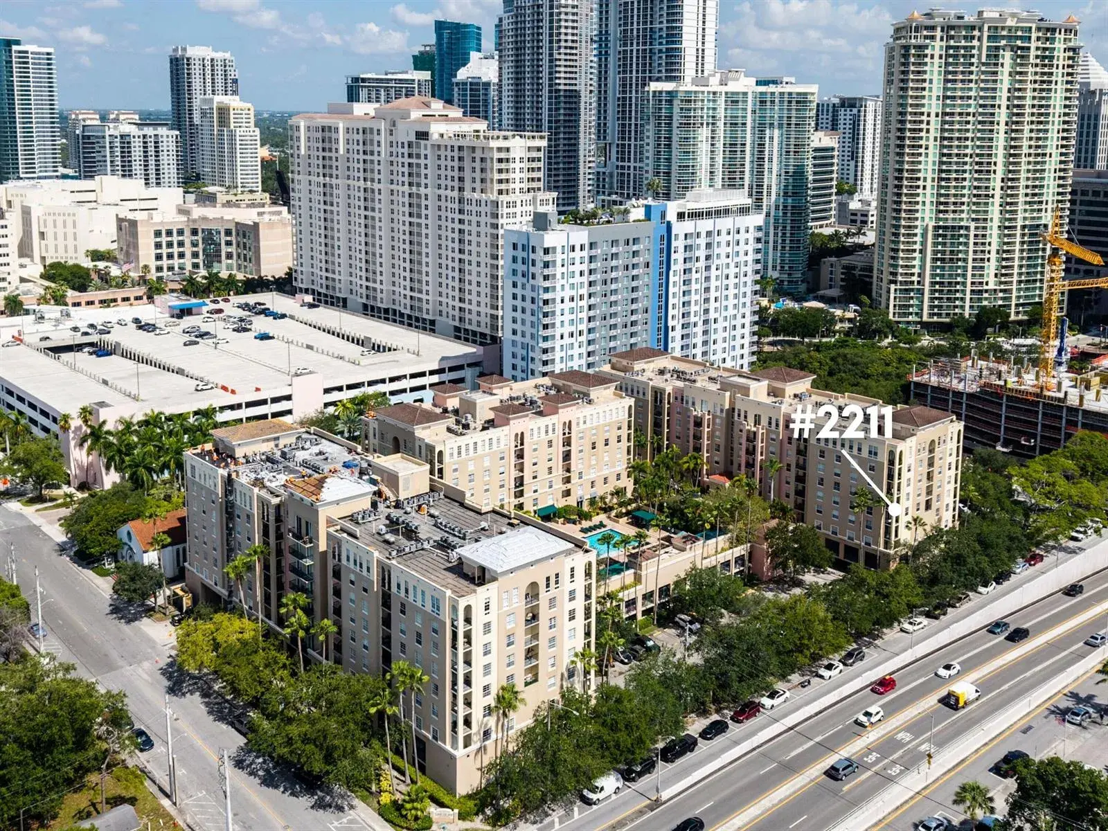 3 bedroom 2 bath Residential Lease for rent at 520 SE 5th Ave # 2211, Fort Lauderdale FL 33301