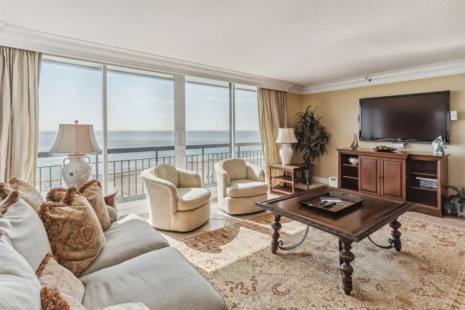 2 bedroom 3 bath Residential Lease for rent at 4000 N OCEAN Drive # 401, Singer Island FL 33404