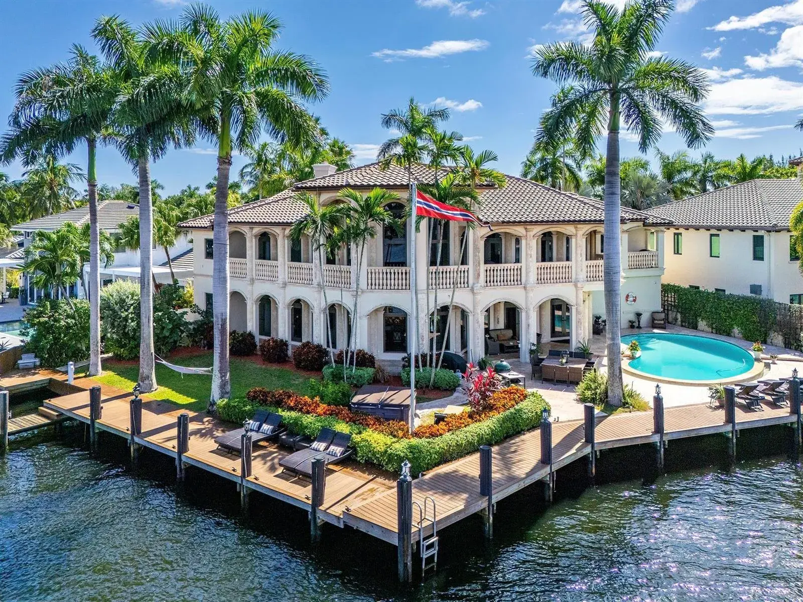 6 bedroom 6 bath Residential Lease for rent at 3005 NE 19th Street, Fort Lauderdale FL 33305