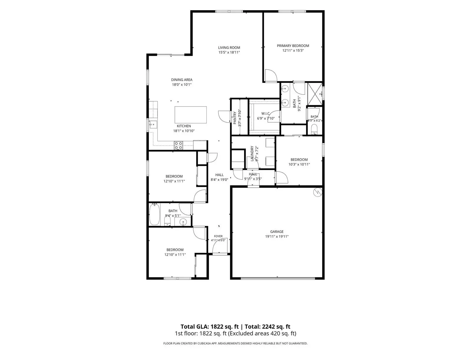 4 bedroom 2 bath Residential for sale at 5288 Jasper Square, Vero Beach FL 32967