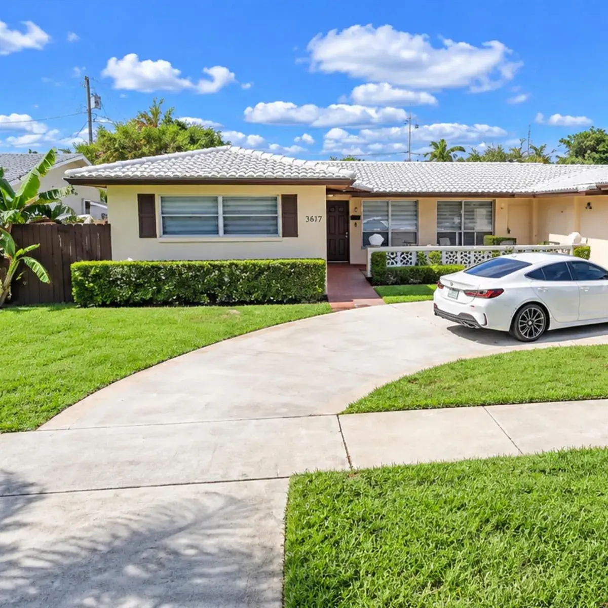 3 bedroom 2 bath Residential Lease for rent at 3617 Polk Street, Hollywood FL 33021