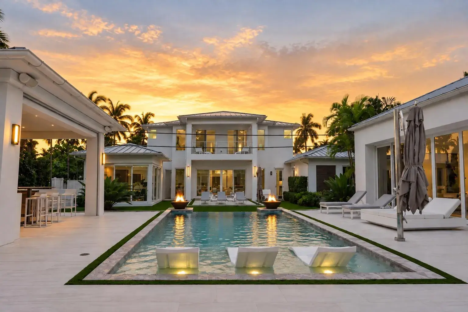 7 bedroom 6 bath Residential for sale at 944 S Ocean Boulevard, Delray Beach FL 33483