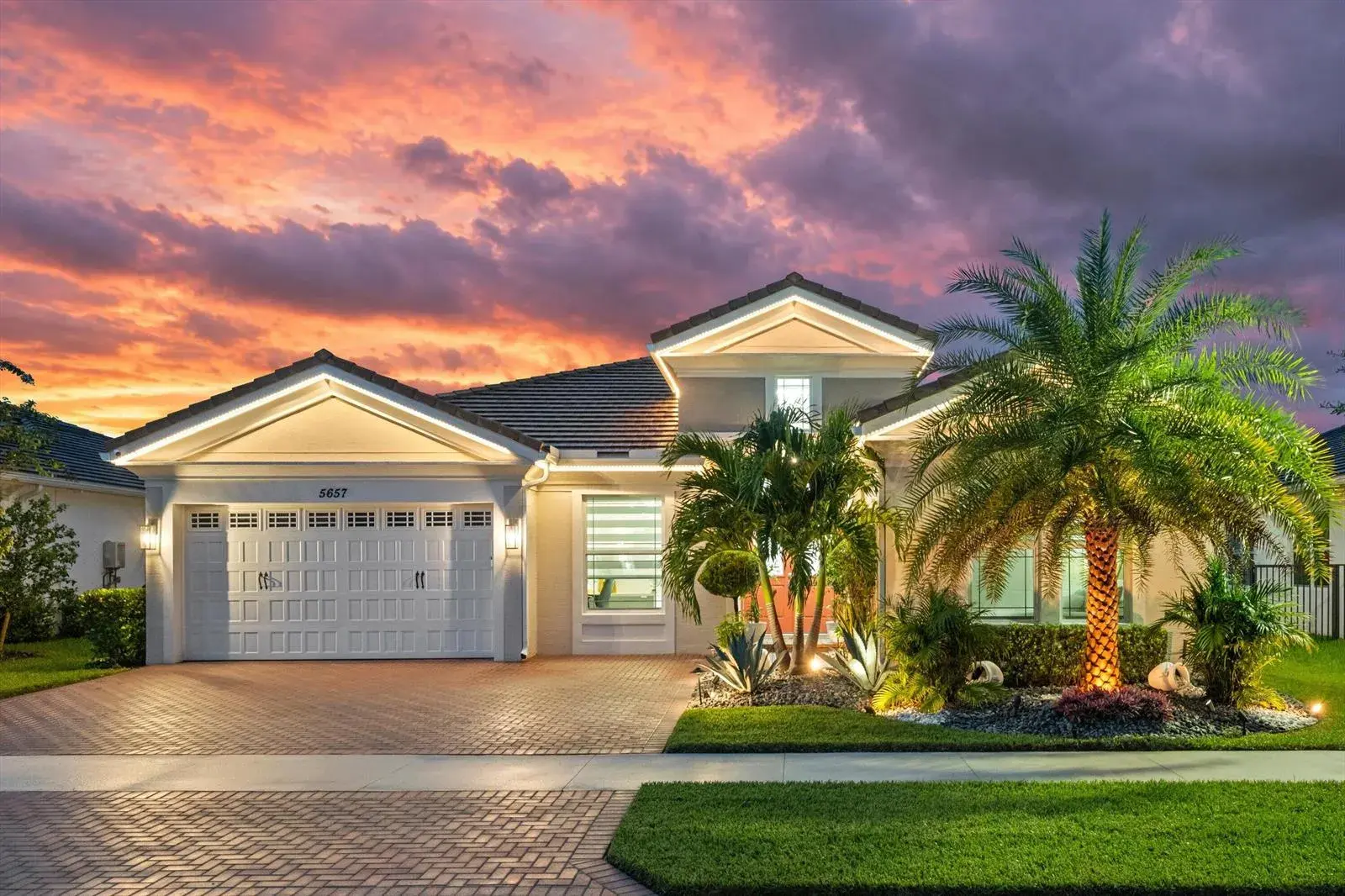 5 bedroom 4 bath Residential for sale at 5657 OPAL Drive, Westlake FL 33470