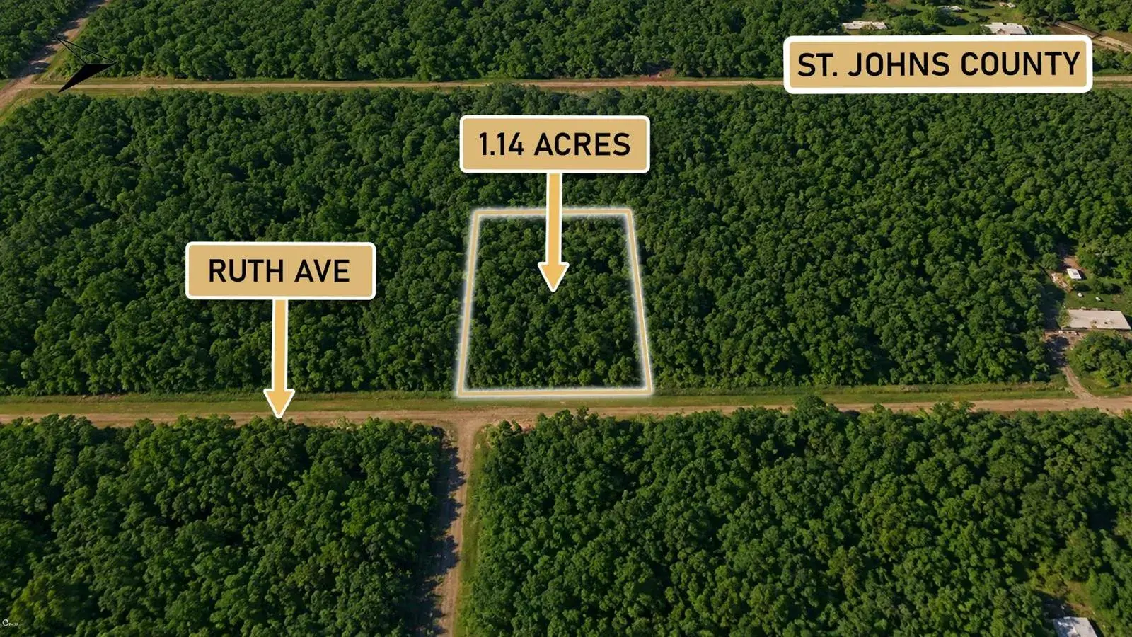 Commercial Land for sale at 10925 Ruth Avenue, FL 32145