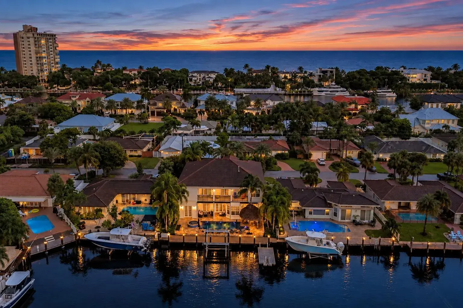 6 bedroom 6 bath Residential for sale at 3489 NE 30TH Avenue, Lighthouse Point FL 33064