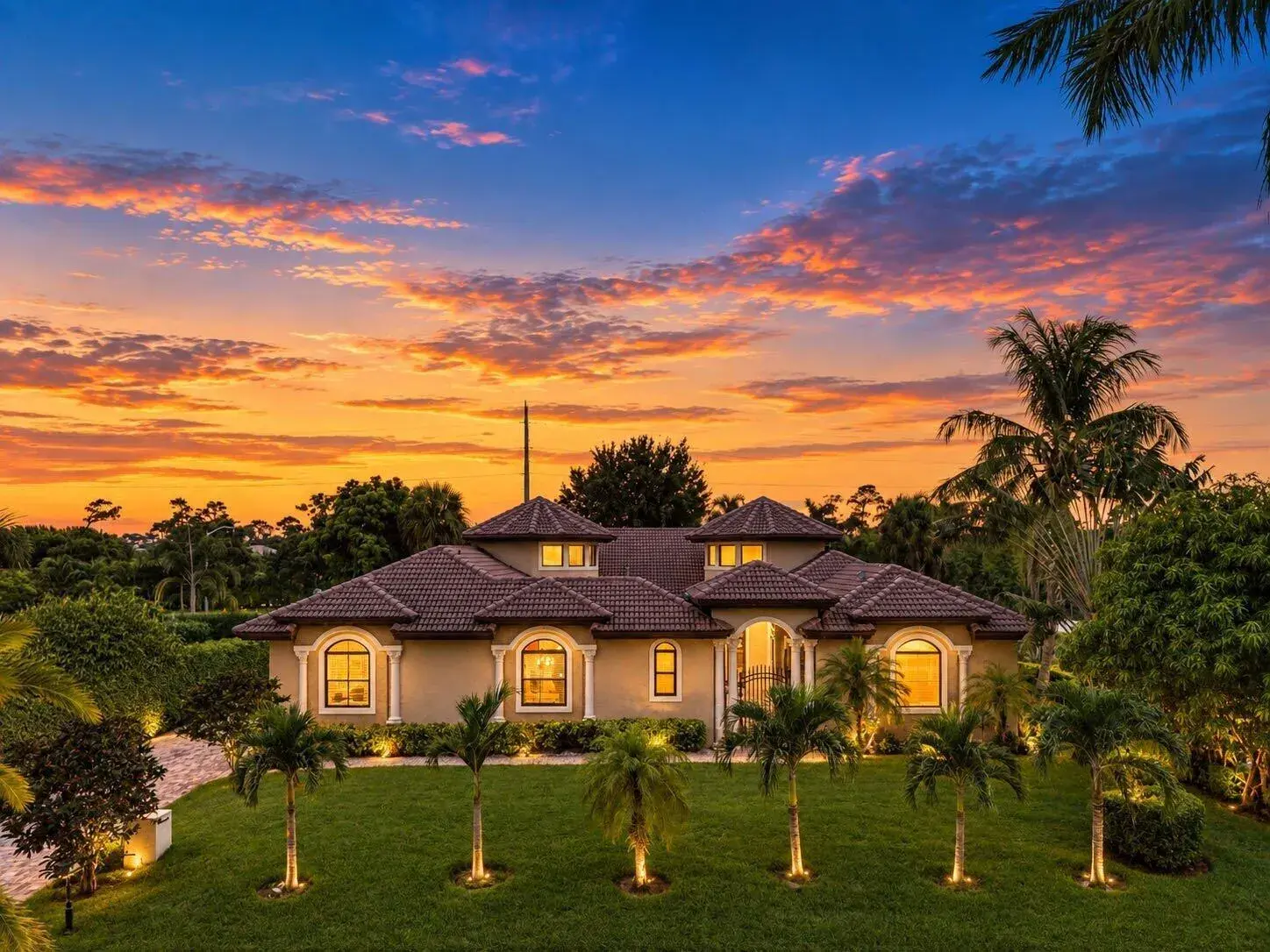 5 bedroom 4 bath Residential for sale at 4190 Gleneagles Drive, Boynton Beach FL 33436