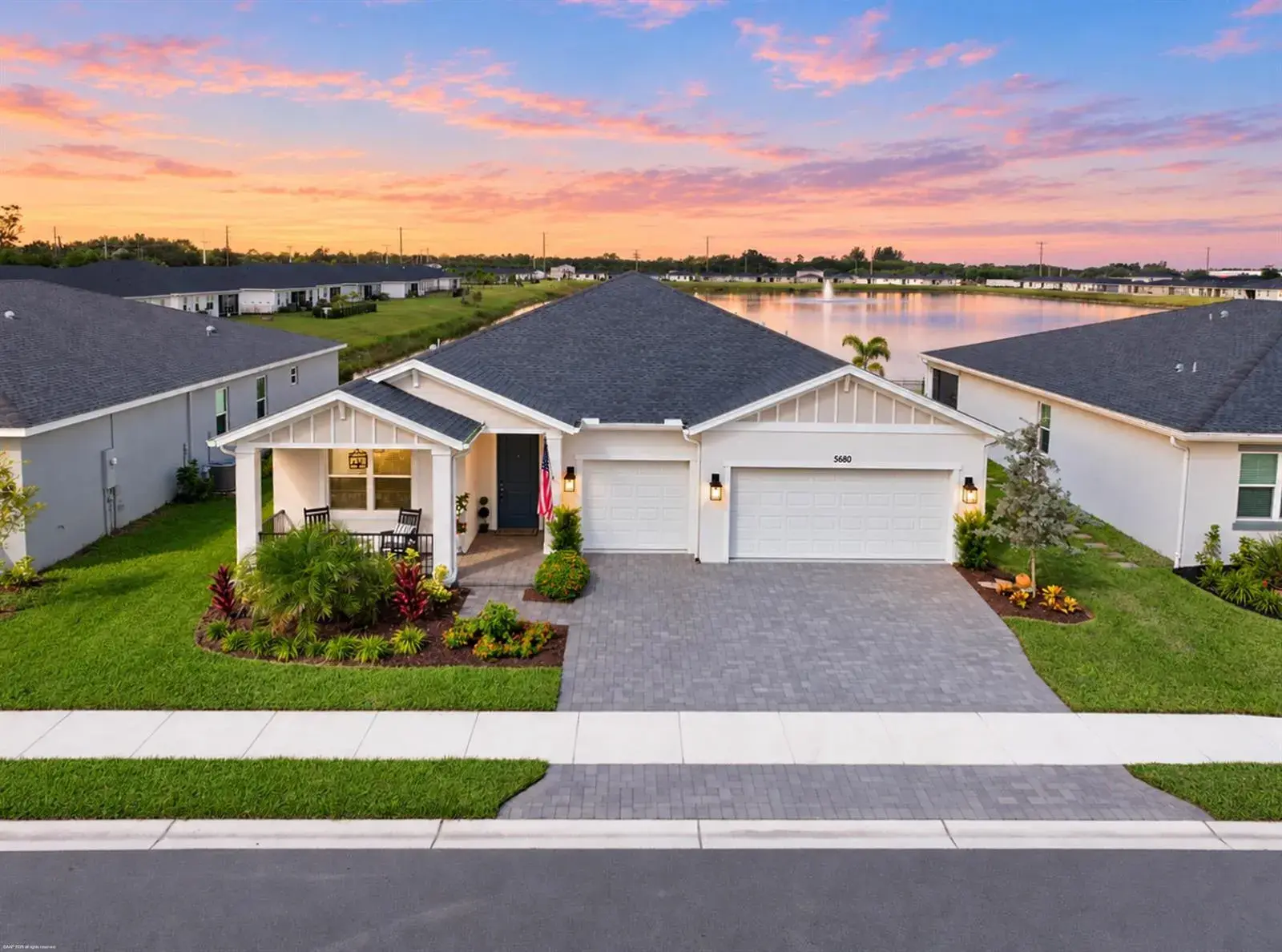 4 bedroom 3 bath Residential for sale at 5680 HAMPTON PARK Circle, Vero Beach FL 32966