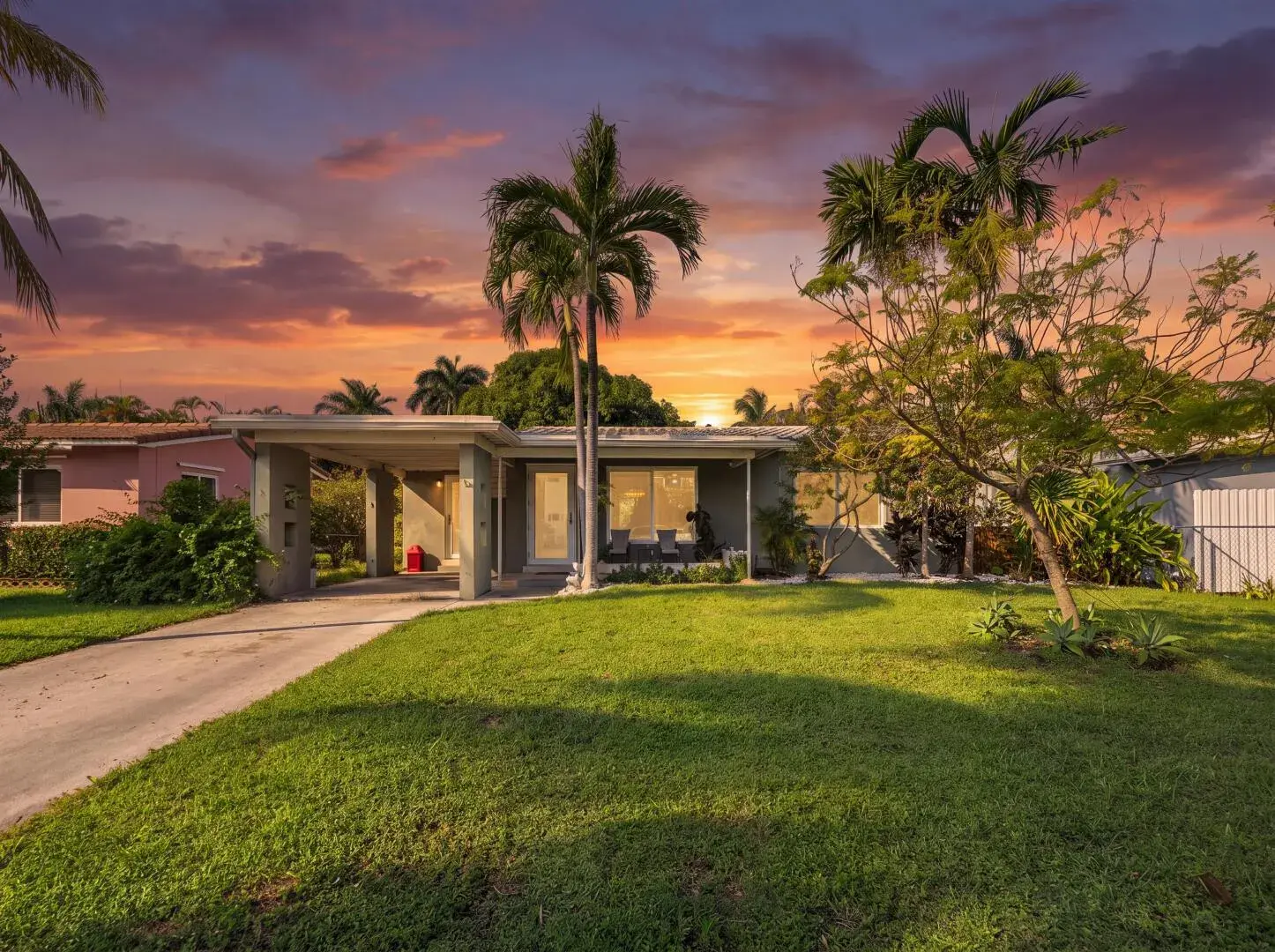 2 bedroom 1 bath Residential Lease for rent at 1429 HAYES Street, Hollywood FL 33020