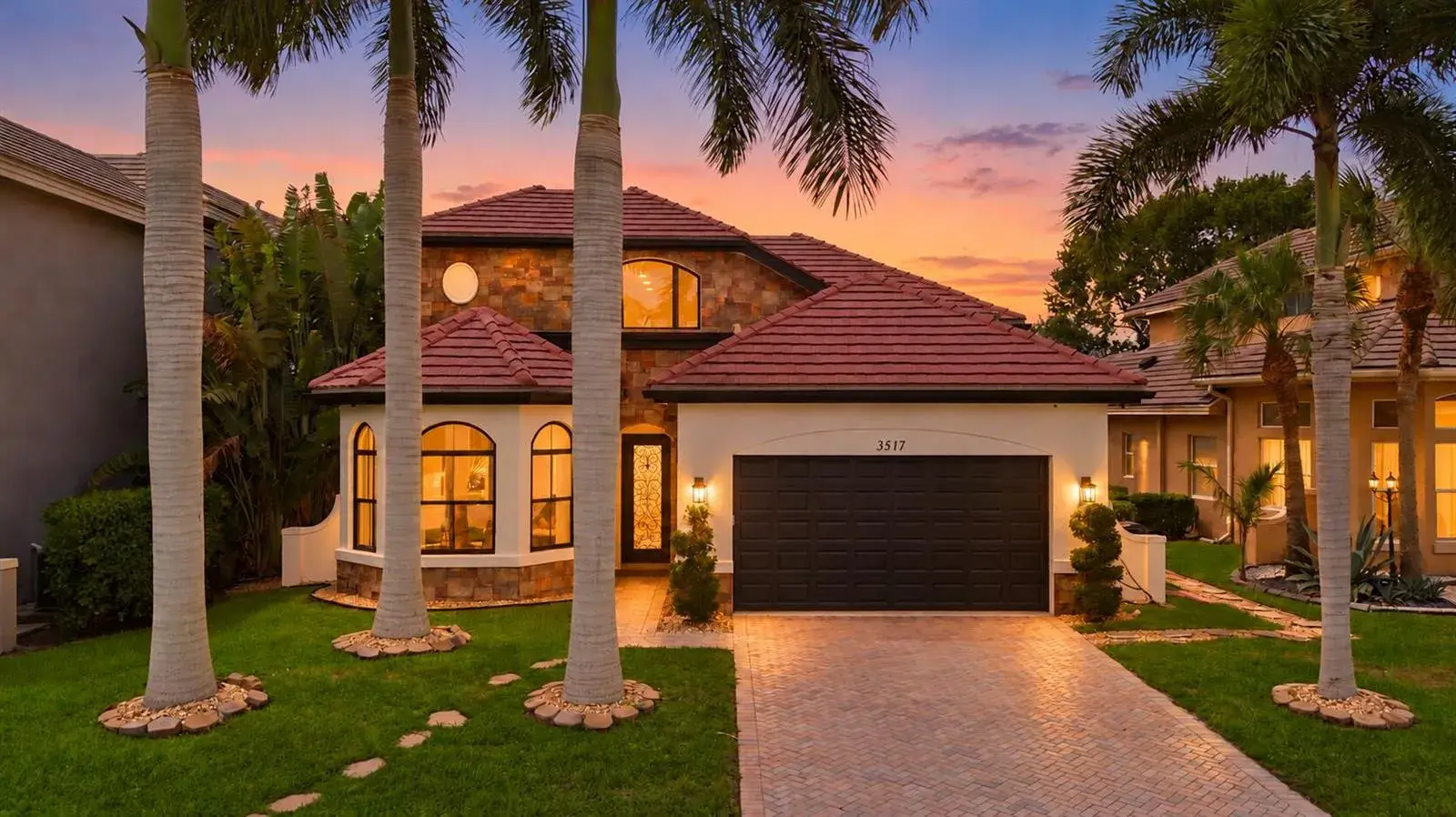4 bedroom 3 bath Residential for sale at 3517 Collonade Drive, Wellington FL 33449
