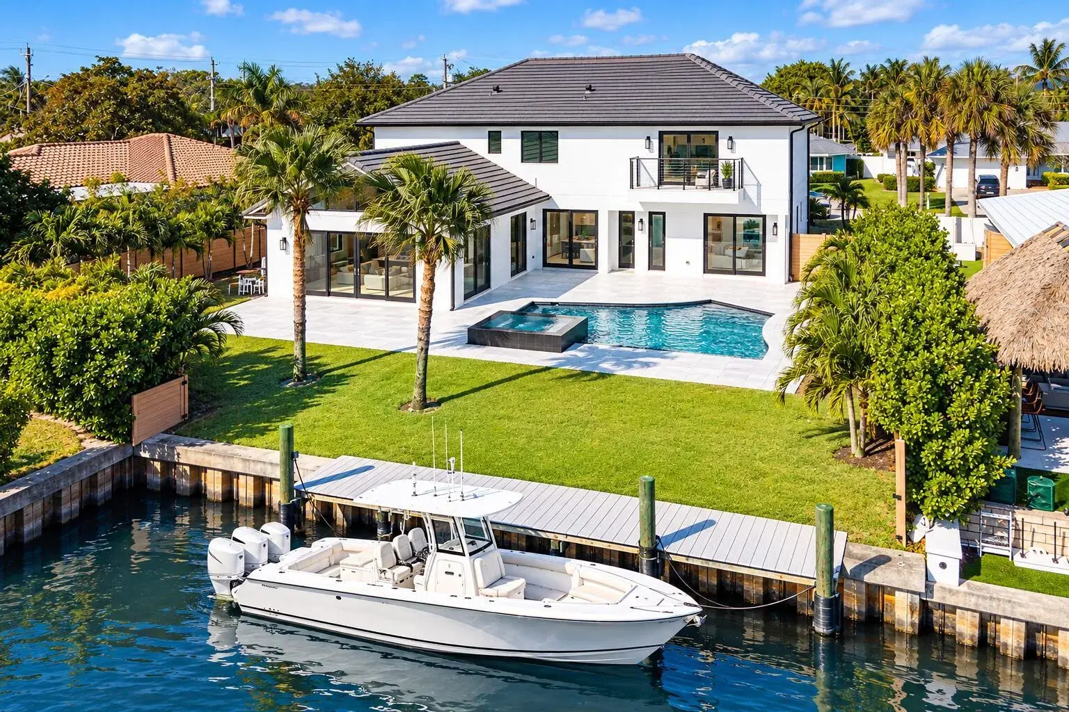 5 bedroom 6 bath Residential for sale at 8 LEEWARD Circle, Tequesta FL 33469