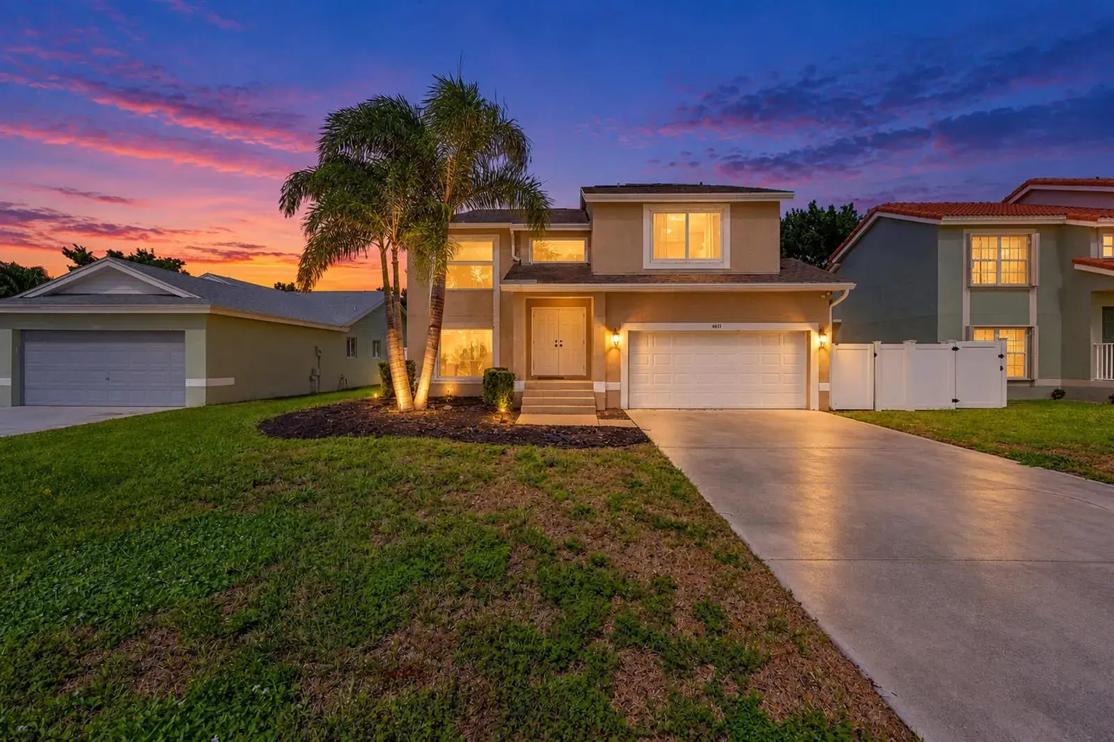 3 bedroom 2 bath Residential for sale at 6833 Barnwell Drive, Boynton Beach FL 33437