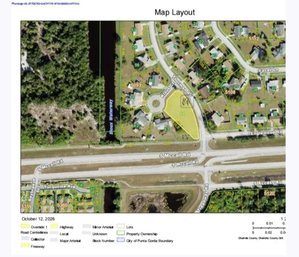 Land/Boat Docks for sale at 6406 Klaus Court, Port Charlotte FL 33981