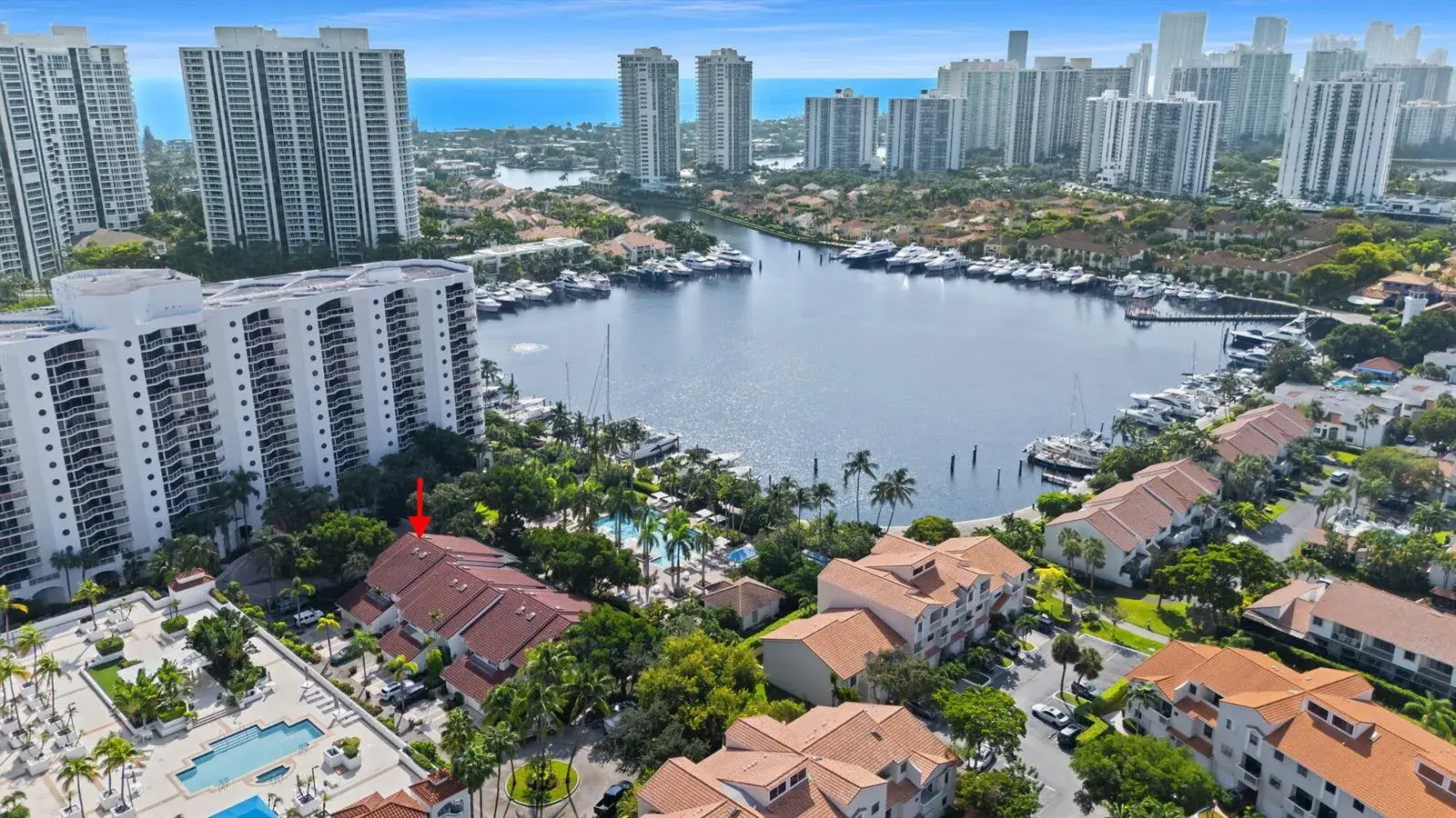 3 bedroom 2 bath Residential for sale at 3602 YACHT CLUB Drive # 401, Aventura FL 33180