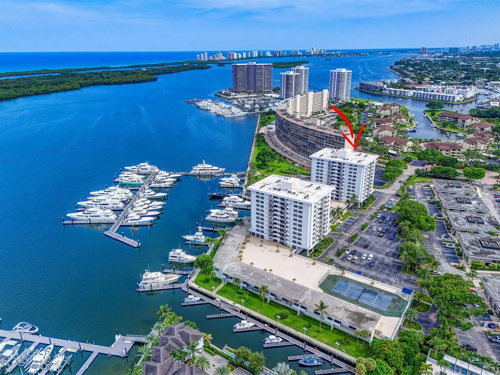 2 bedroom 2 bath Residential for sale at 1200 Marine Way # 805, North Palm Beach FL 33408