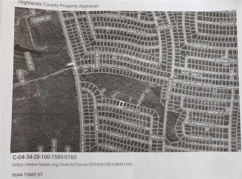 8644 Tunis Street, FL 33872