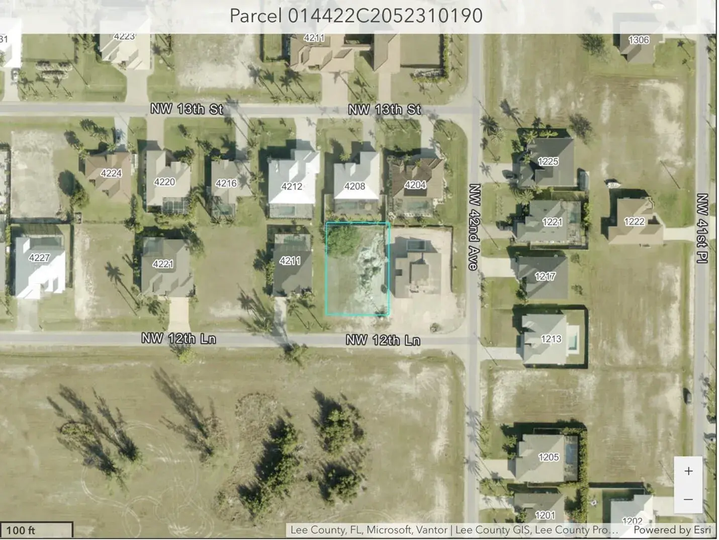 Land/Boat Docks for sale at 4207 NW 12th Lane, Cape Coral FL 33993