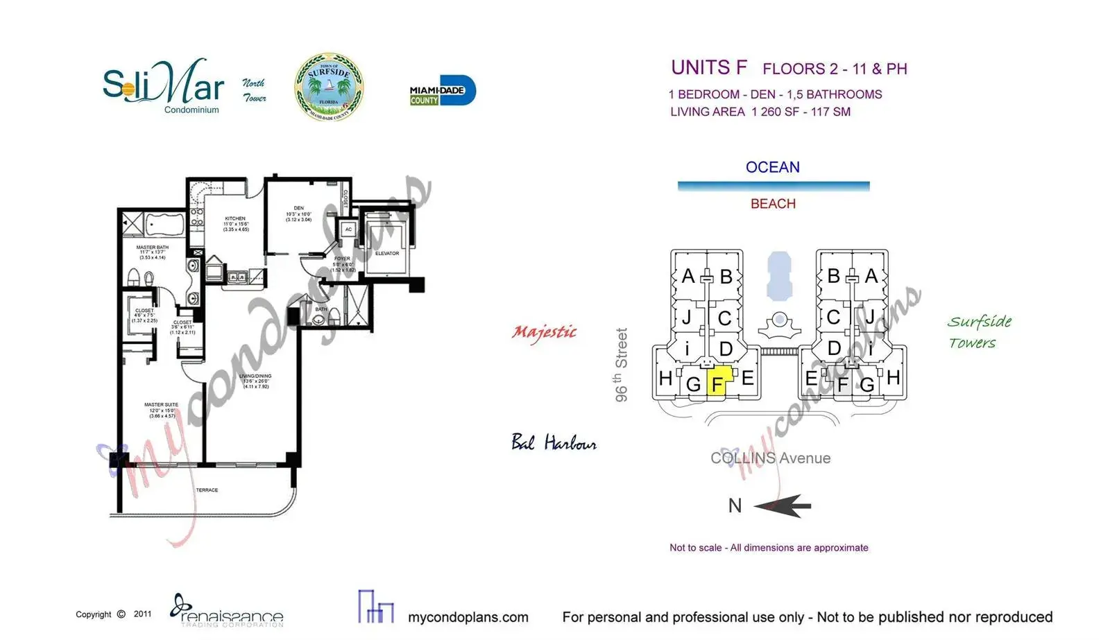 9595 Collins Avenue # 8f, Surfside FL 33154