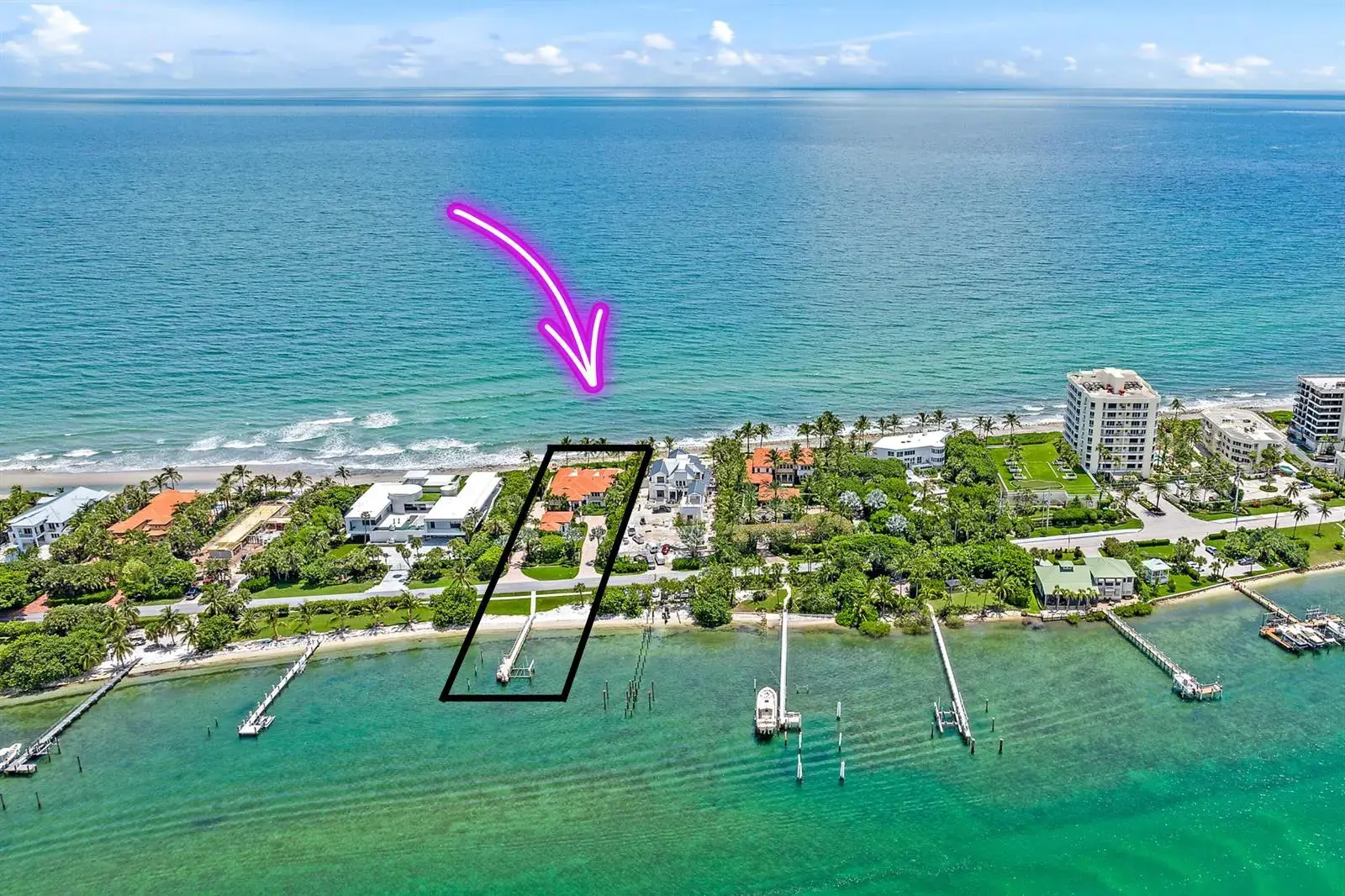 6 bedroom 6 bath Residential for sale at 613 S Beach Road, Jupiter FL 33469