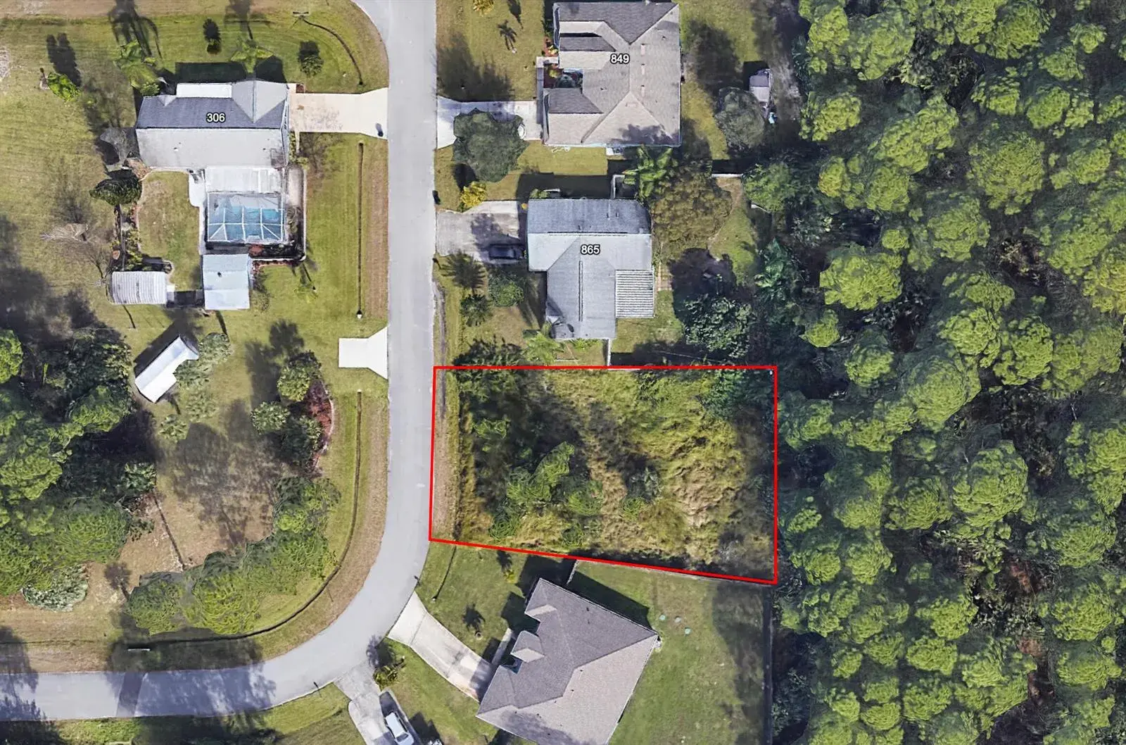 Land/Boat Docks for sale at 881 Sherwood Avenue SW, Palm Bay FL 32908