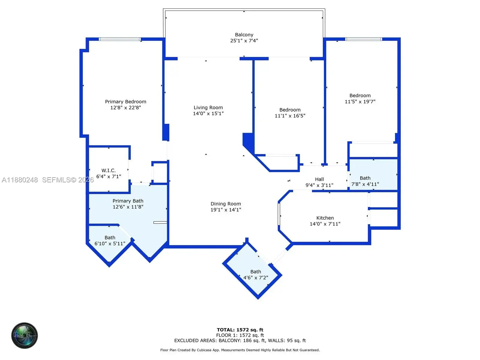 3 bedroom 2 bath Residential for sale at 888 Brickell Key Dr # 1807, Miami FL 33131