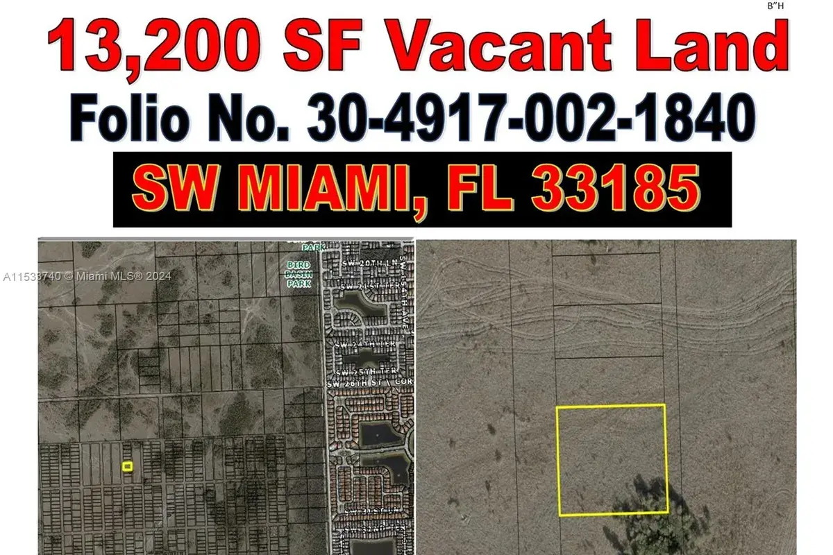 SOUTH OF SW 157 AVENUE MIAMI, Miami FL 33185