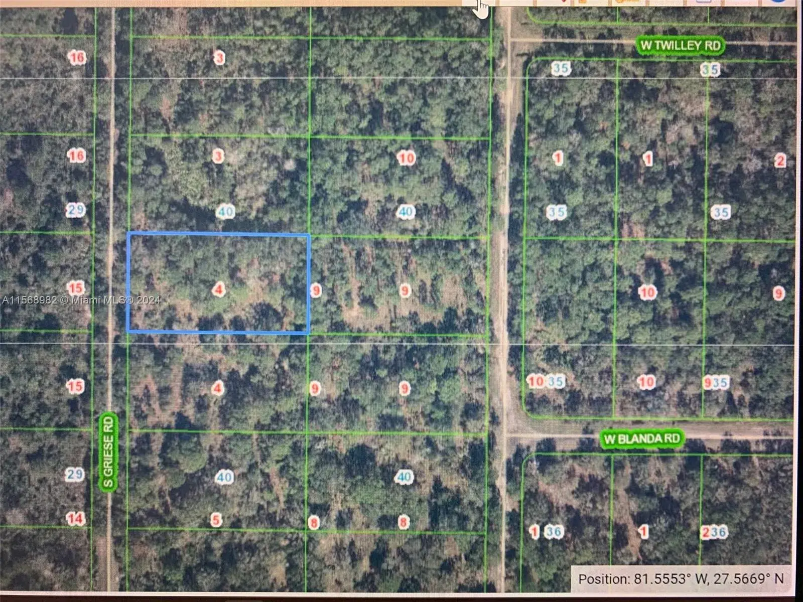 1939 S Griese Road, Avon Park FL 33825