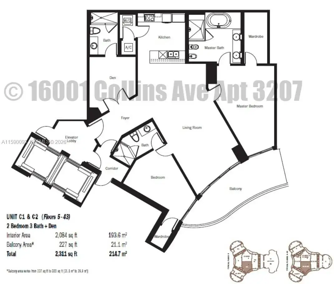 16001 Collins Ave # 3207, Sunny Isles Beach FL 33160