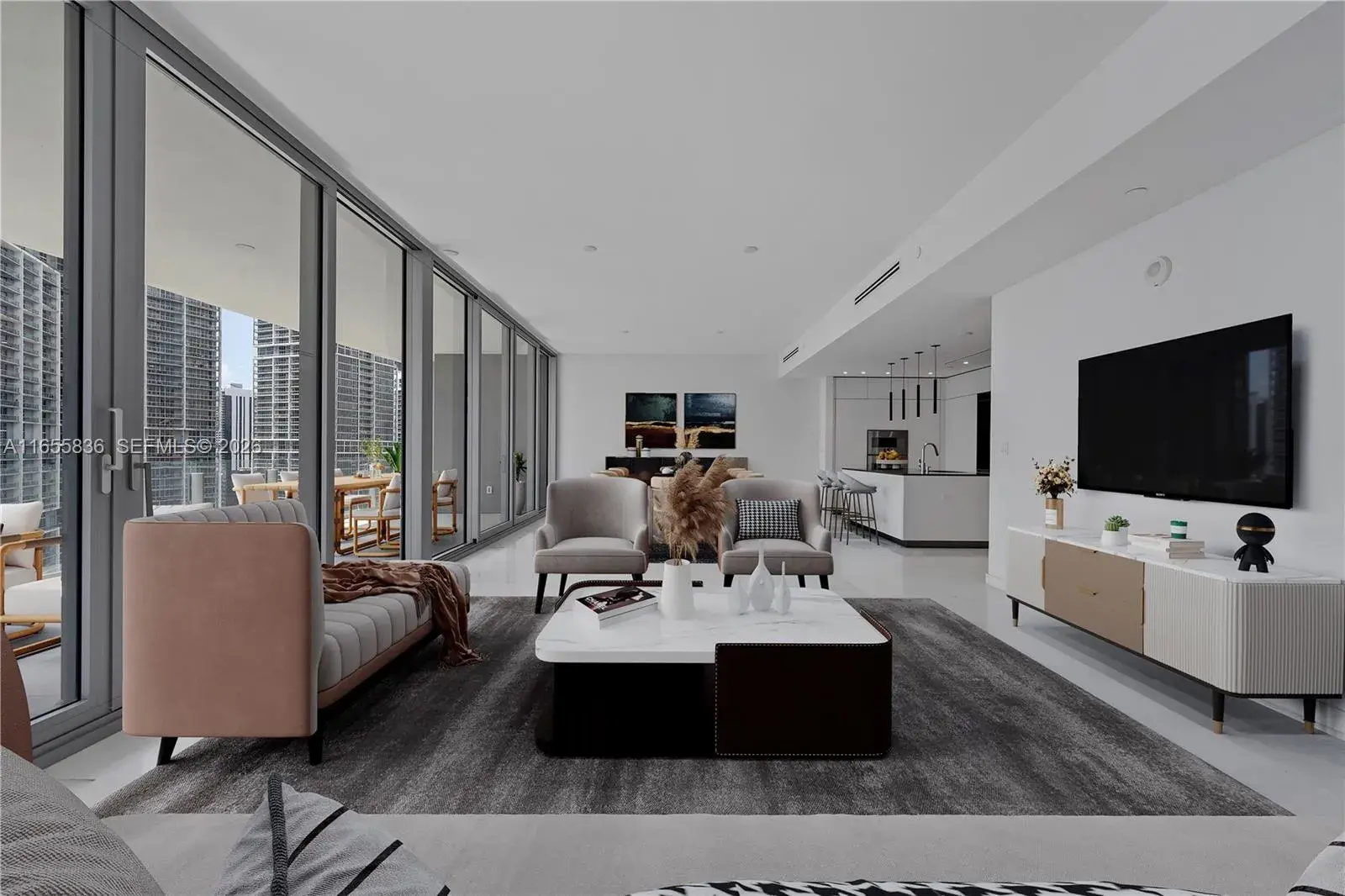 3 bedroom 3 bath Residential for sale at 300 Biscayne Blvd Way # 2702, Miami FL 33131