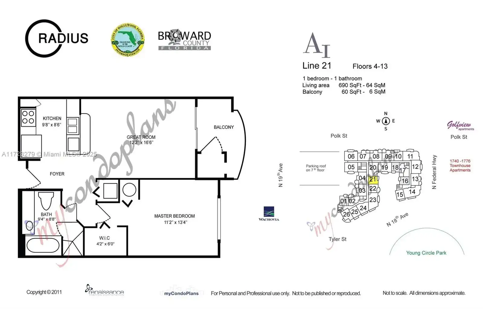 1830 Radius Dr # 421, Hollywood FL 33020 photo 3