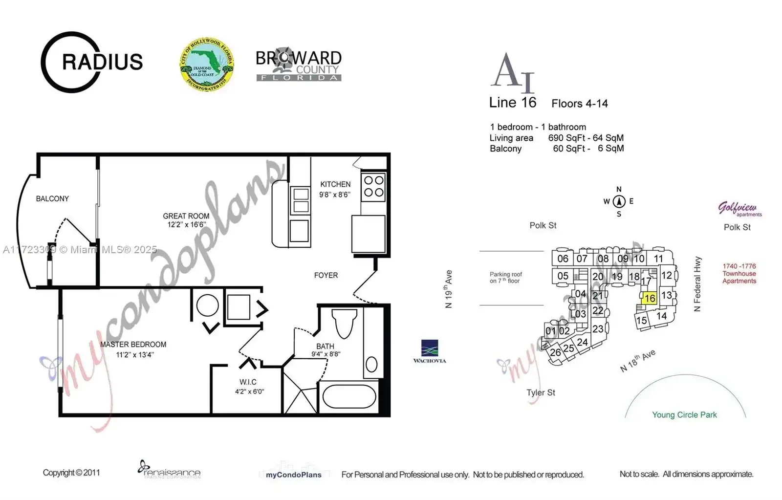 1830 Radius Dr # 516, Hollywood FL 33020 photo 3