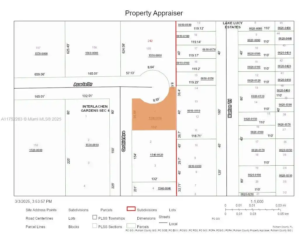 256 Orchid Av, Other City - In The State Of Florida FL 32148