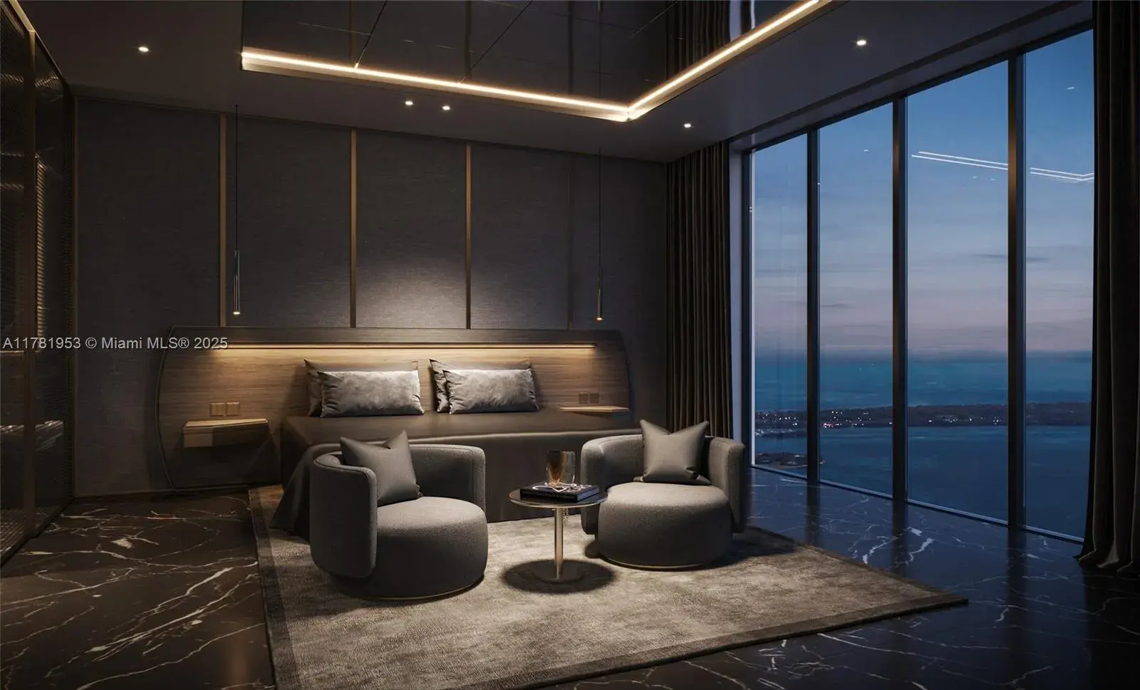 2 bedroom 2 bath Residential for sale at 888 Brickell Ave # 36D, Miami FL 33131