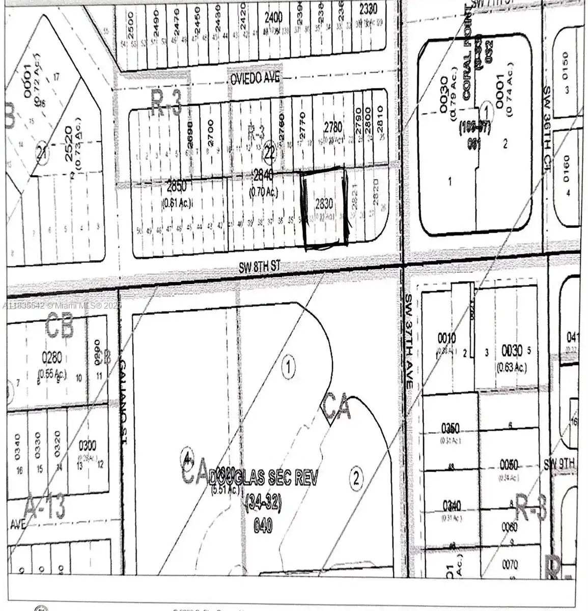 3717 SW 8th St, Coral Gables FL 33134