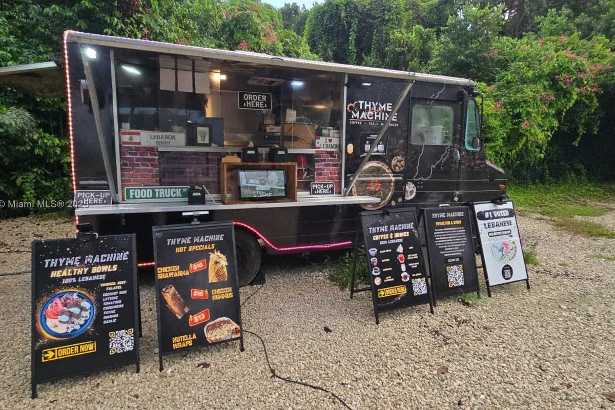Mediterranean Food Truck For Sale In Miami, Miami FL 33130