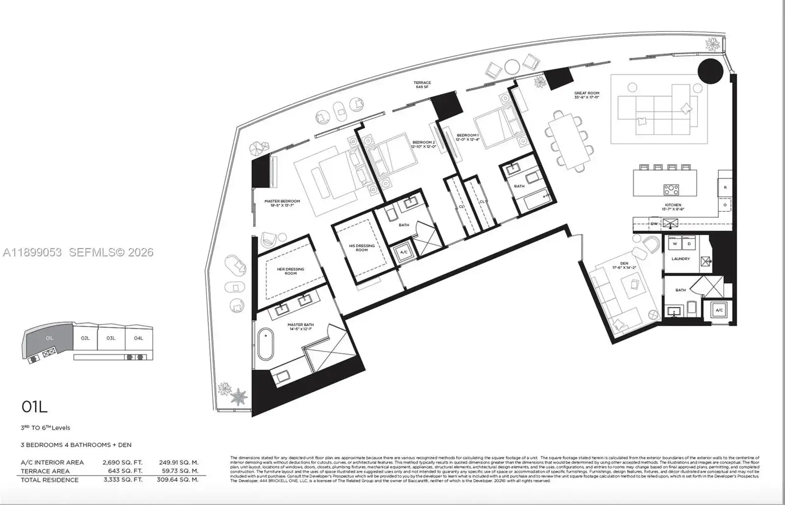99 SE 5th street # 4301, Miami FL 33131 photo 3
