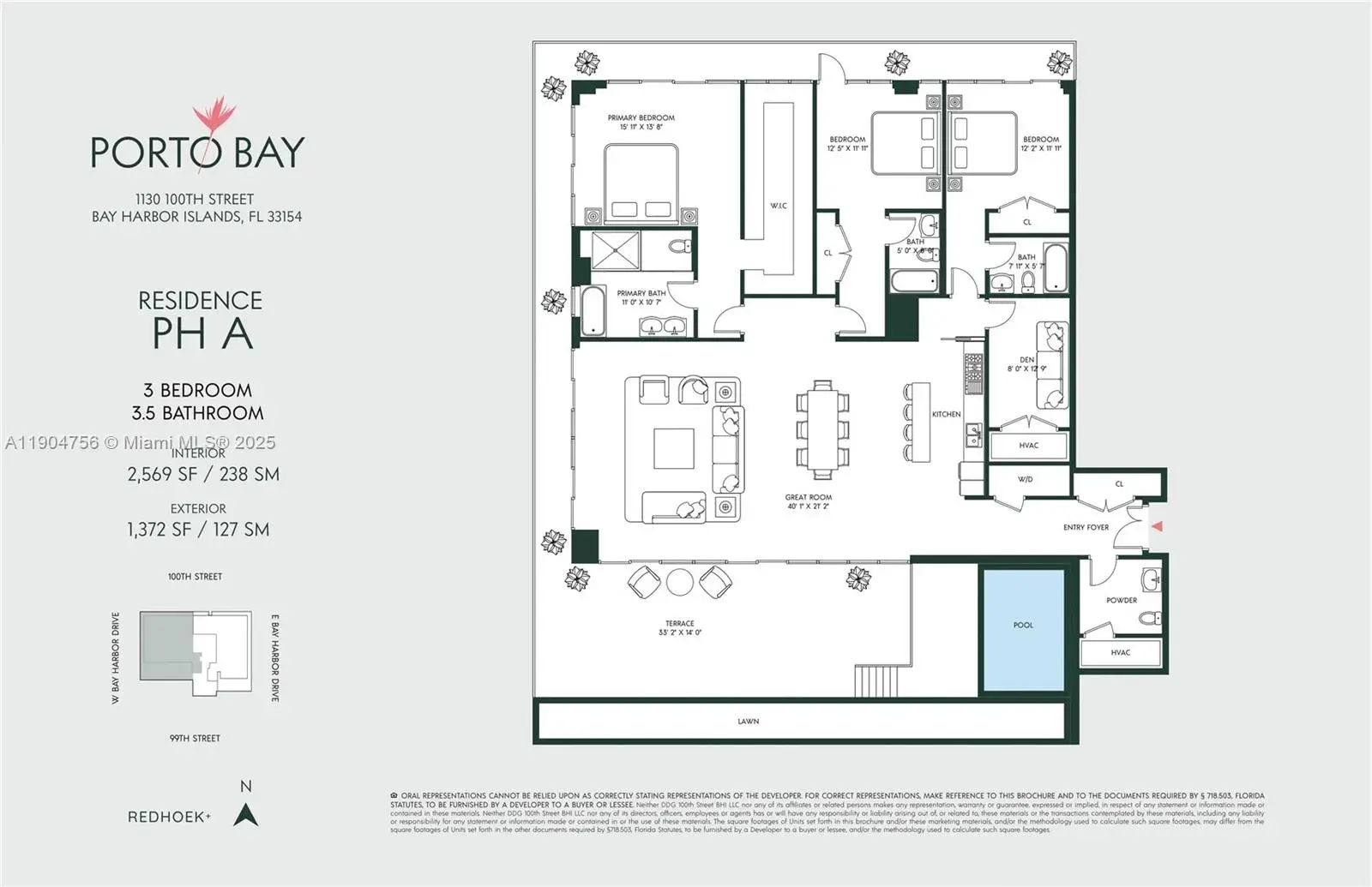 1130 100th St, Bay Harbor Islands FL 33154