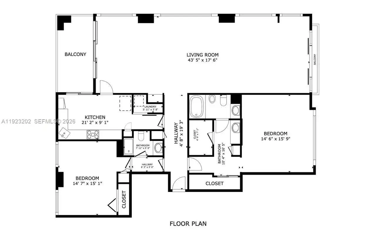 1541 Brickell Ave # C2705, Miami FL 33129 photo 4