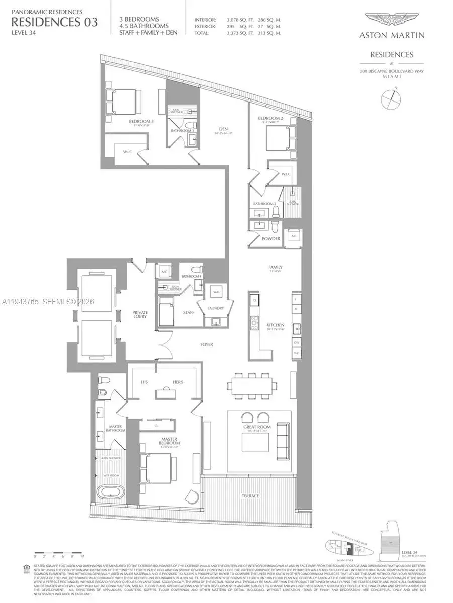 300 Biscayne Blvd Way # 3403, Miami FL 33131