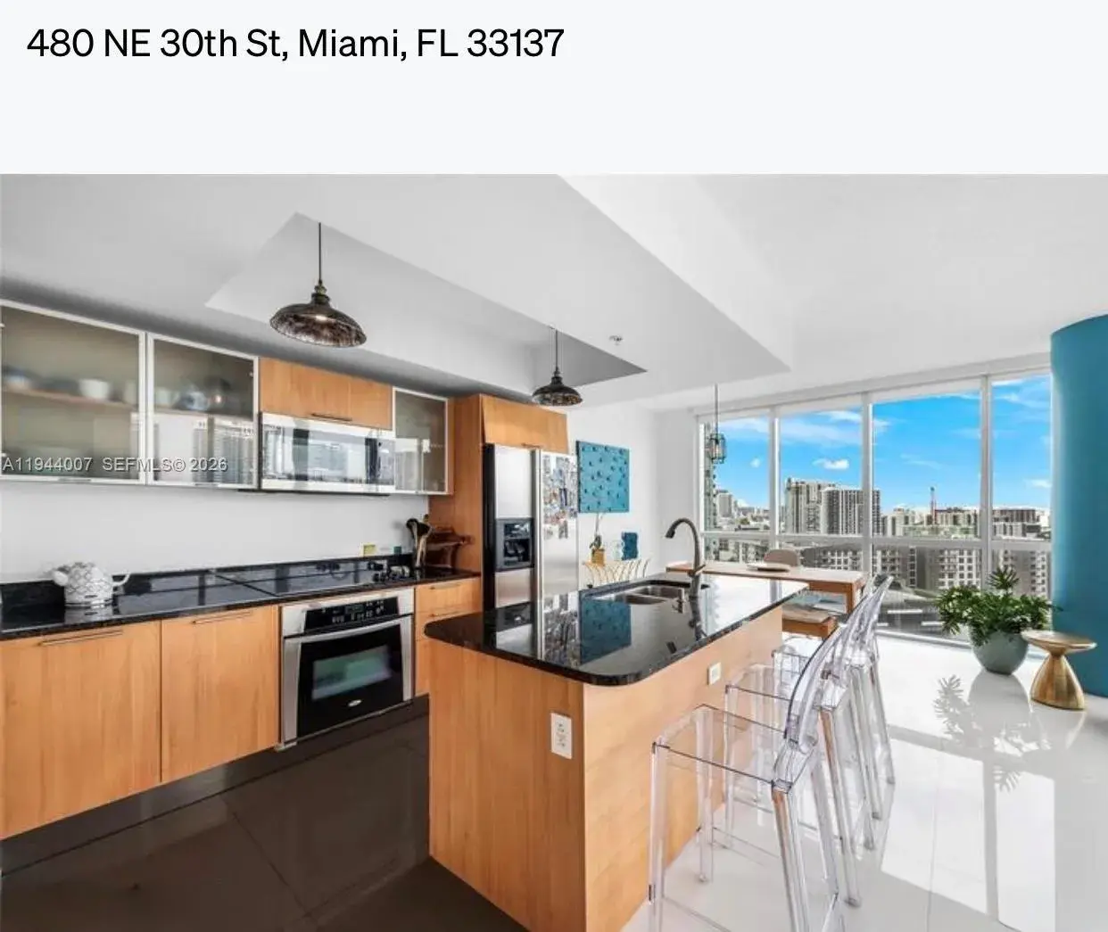 480 NE 30th St # 1607, Miami FL 33137