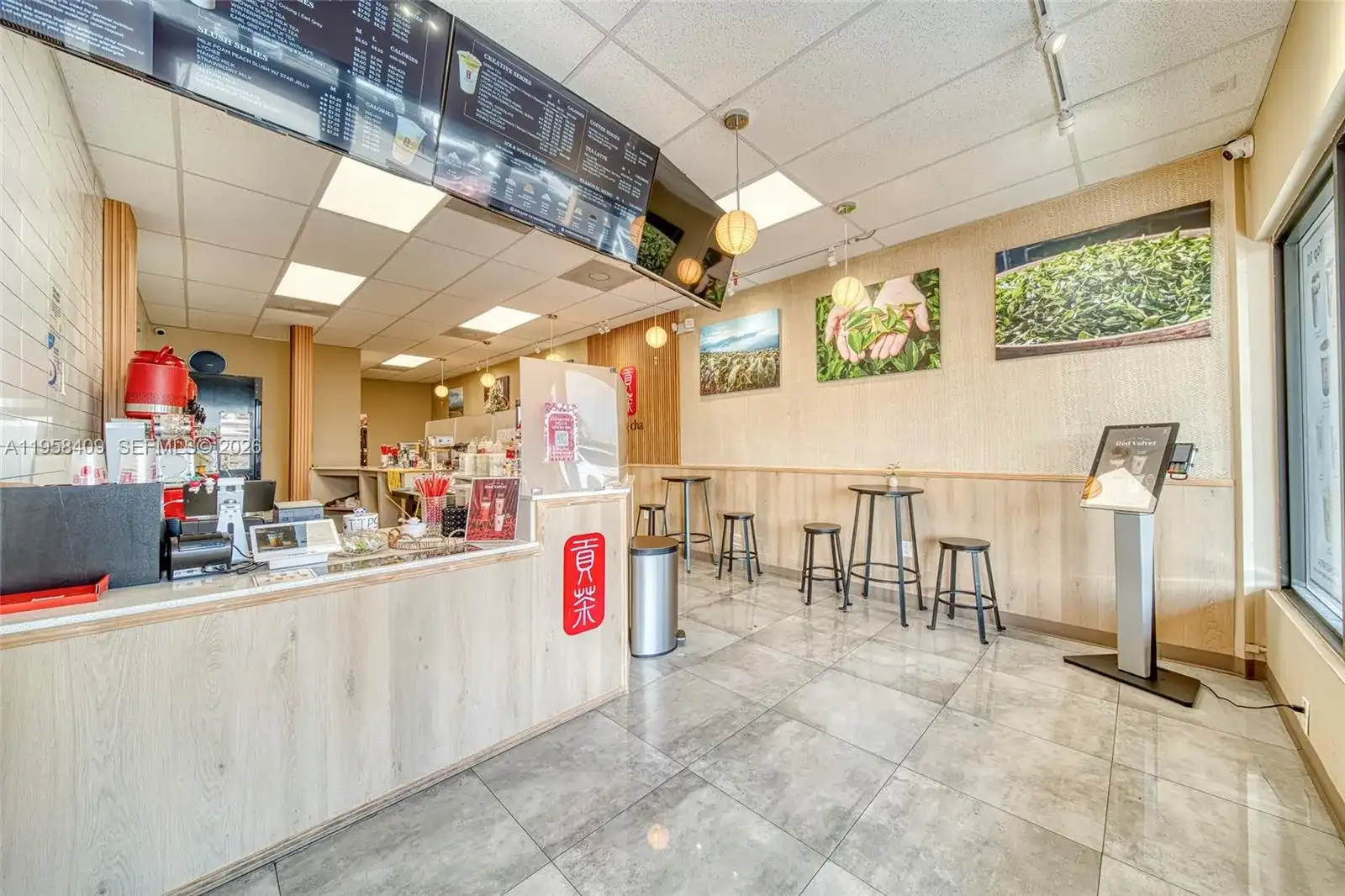 Boba Tea Restaurant For Sale In Flagler Street, Miami FL 33174