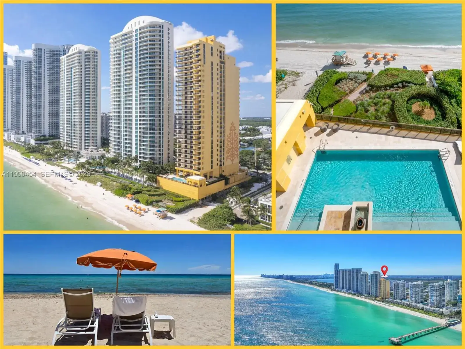 16275 Collins Ave ( Direct Ocean View ), Sunny Isles Beach FL 33160