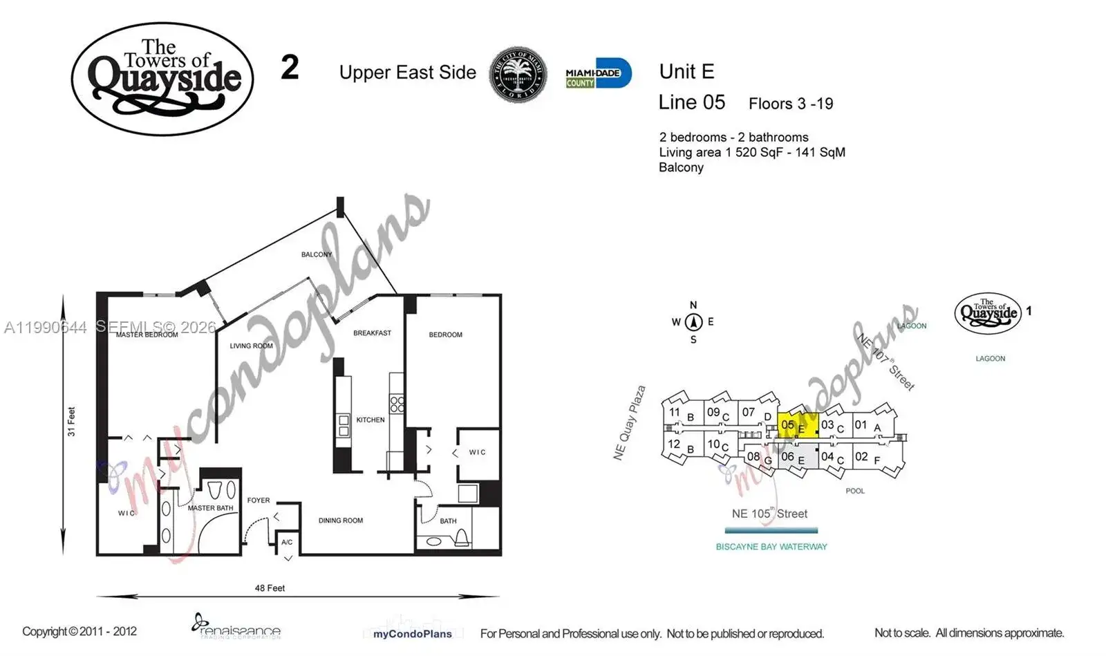 2000 Towerside Ter # 1005, Miami FL 33138 photo 4