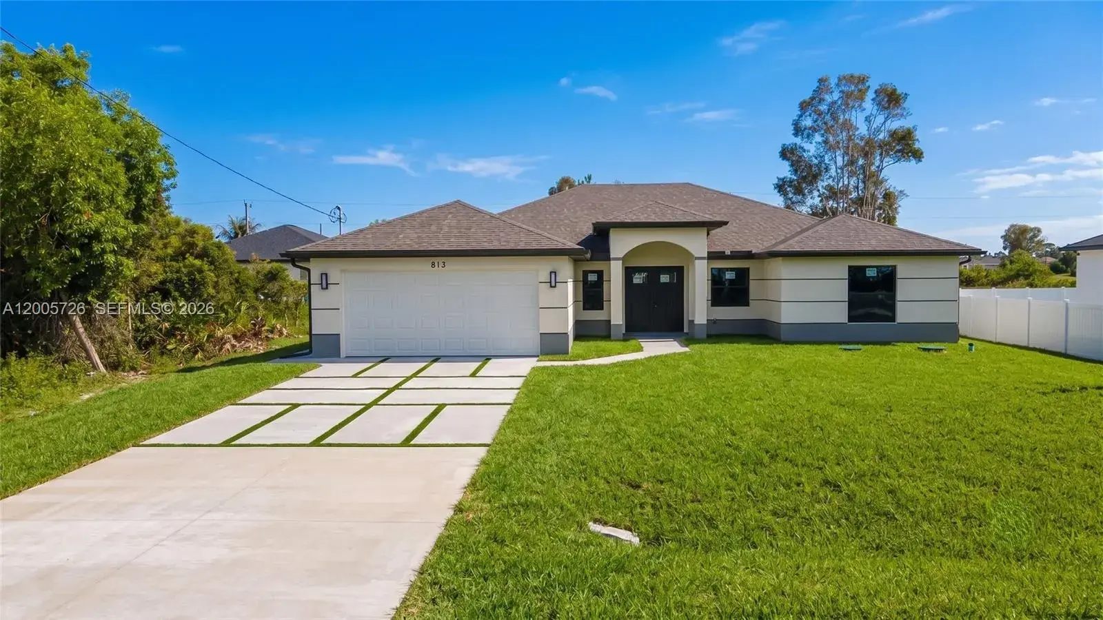 4 bedroom 3 bath Residential for sale at 813 Bell Blvd S, Lehigh Acres FL 33974
