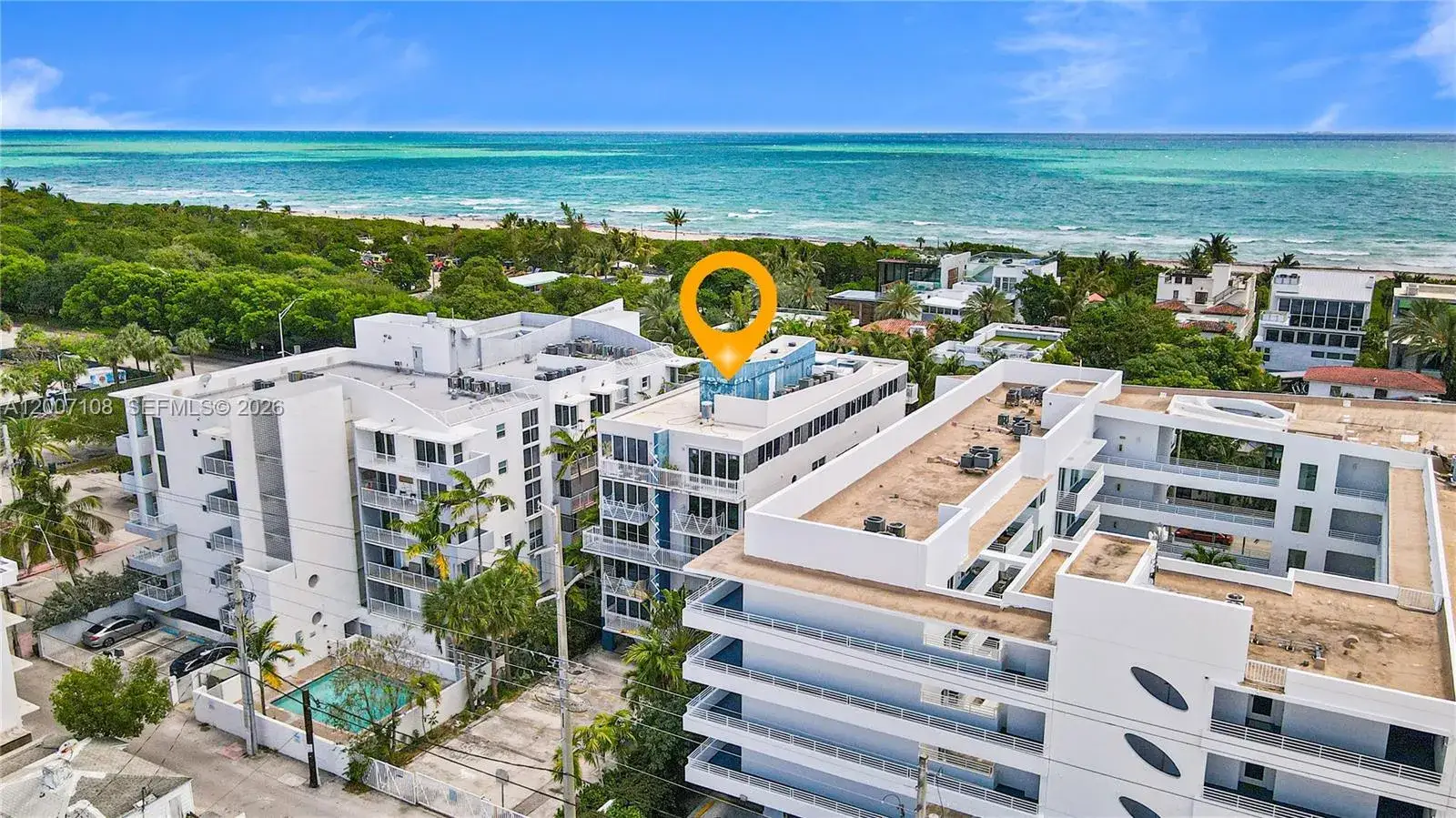 2 bedroom 2 bath Residential for sale at 7824 Collins Ave # 401, Miami Beach FL 33141
