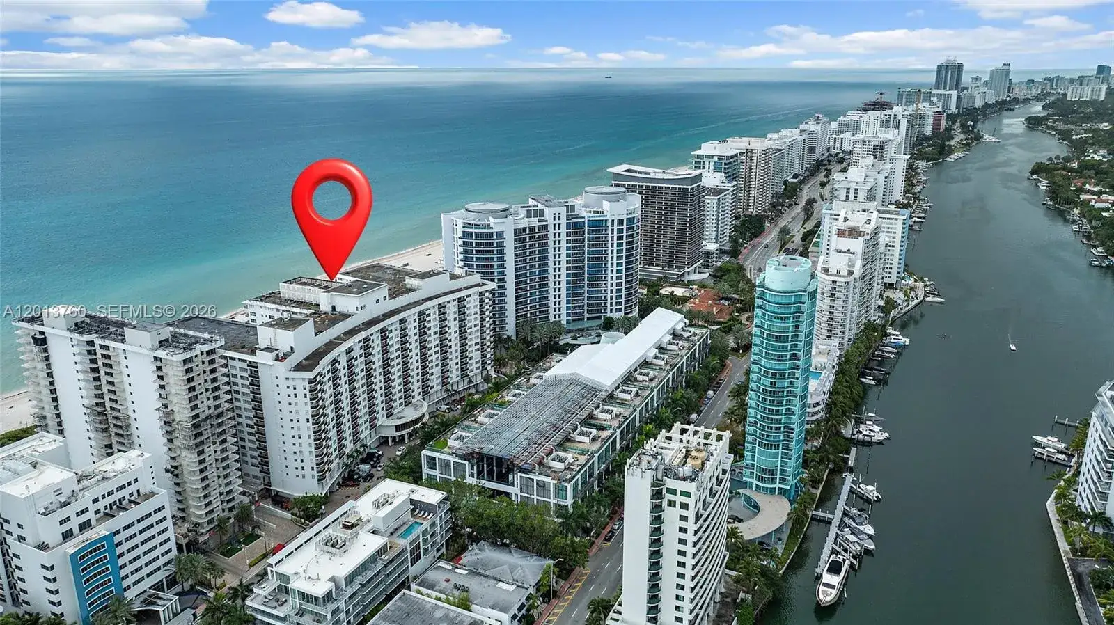 2 bedroom 2 bath Residential for sale at 6039 Collins Ave, Miami Beach FL 33140