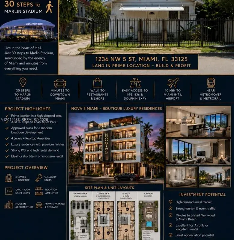 1236 NW 5th St, Miami FL 33125