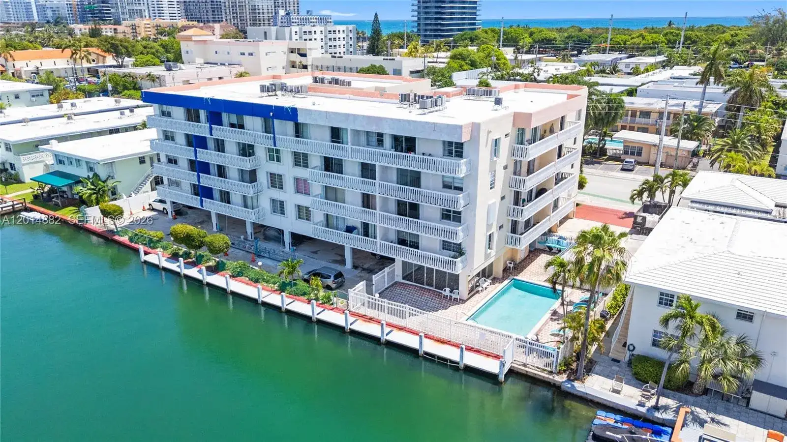 2 bedroom 2 bath Residential for sale at 8530 Byron Ave # 302, Miami Beach FL 33141